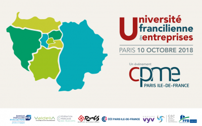 Nous exposons à l’Université Francilienne des Entreprises 2018